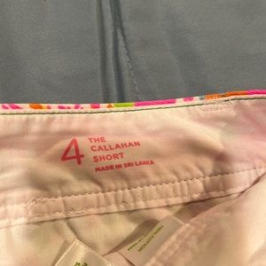 Neon print Lily Pulitzer size 4 shorts